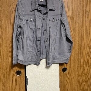 Alfred Dunner Blue Jean Jacket Classic Denim Style
#11